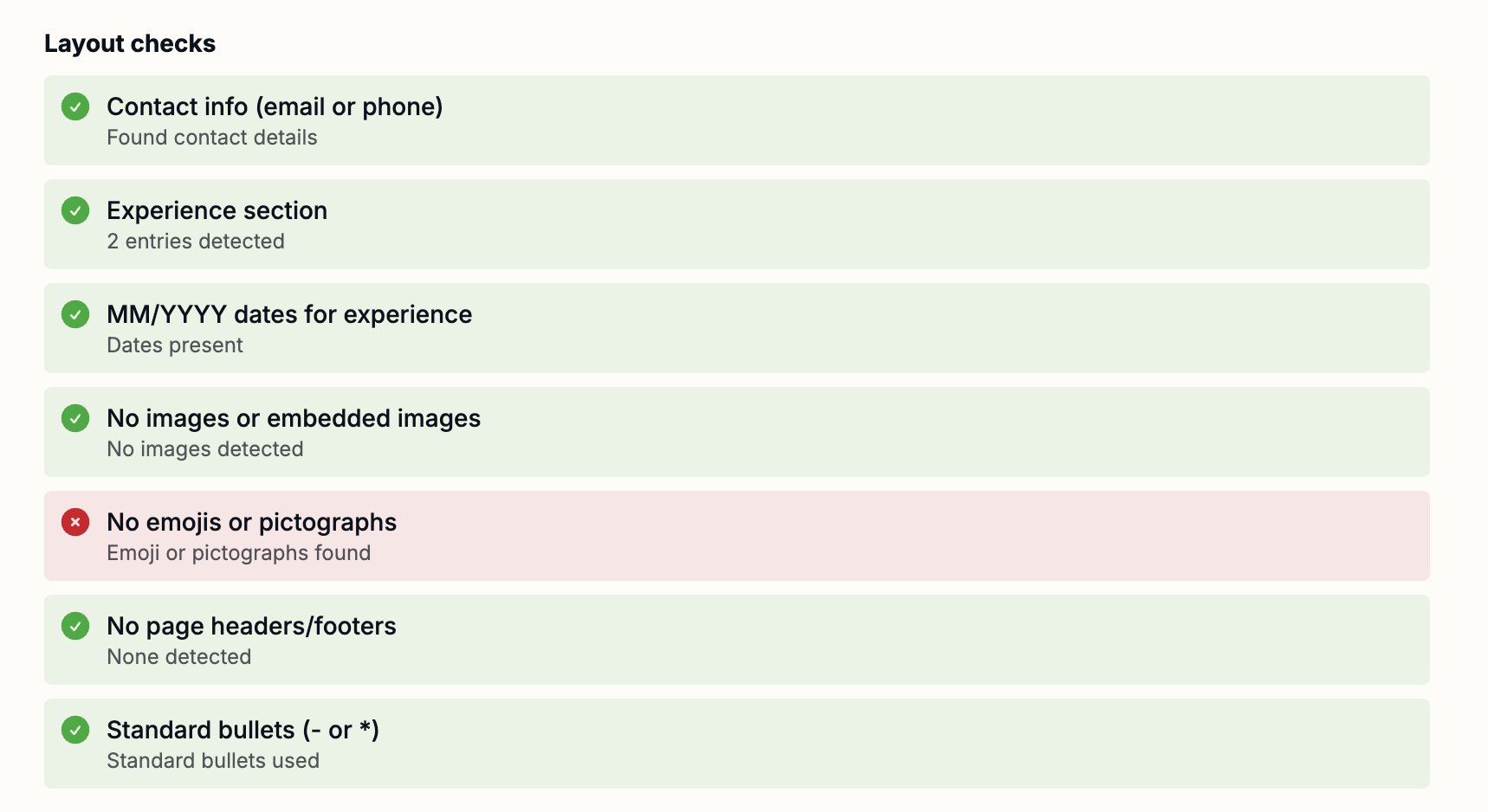 Resume Formatter preview showing ATS and Modern layouts